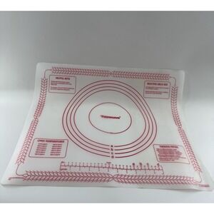 Vintage Tupperware Pastry roll out Mat sheet Dart 1977 baking